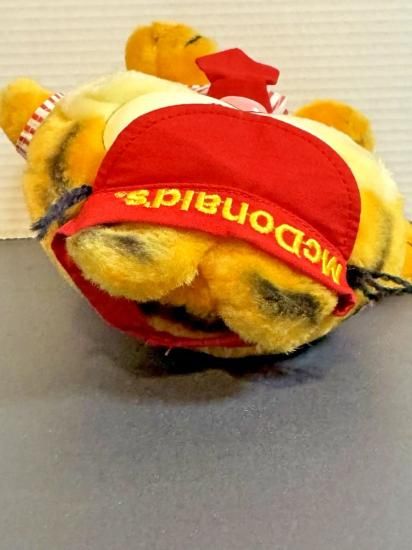 ガーフィールド マクドナルド 当時物 ぬいぐるみ 人形 McDonal f2S0 ガーフィールド Garfield マクドナルド ぬいぐるみ タグ付き 激