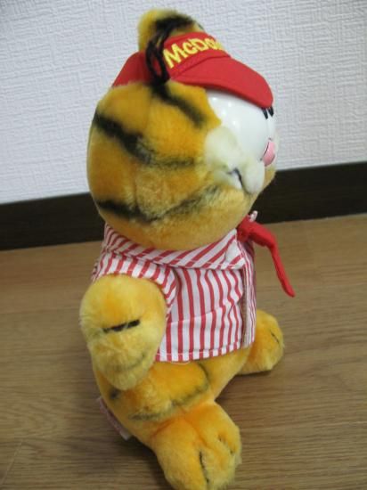 即納！ヴィンテージ タグ付き GARFIELD ぬいぐるみ ガーフィールド