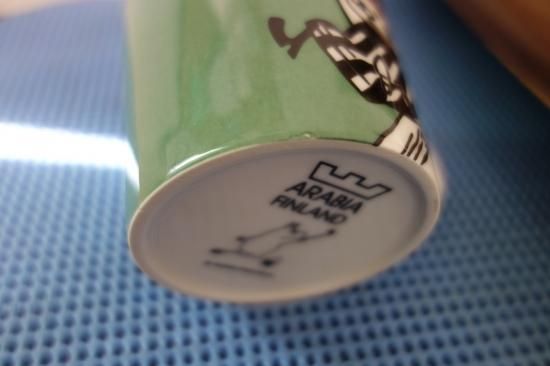 廃盤　美品　未使用品　アラビア　リトルミイ　シリアルボウル　バーコード付き 廃盤 旧ロゴ アラビア ムーミン リトルミィ ミイ ボウル