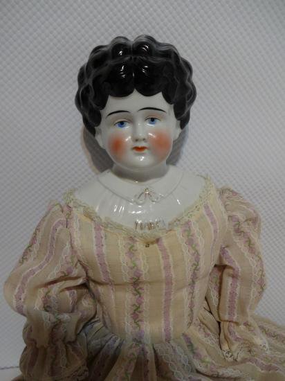即納！ アンティークチャイナドール MABEL 60cm (磁器人形) China doll