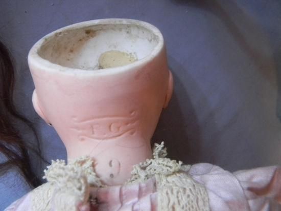 即納！ アンティーク ビスクドール ゴーチェ スクロール Francois