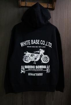 ホワイトベース教習所zipパーカー ホワイトベースオンラインショップ