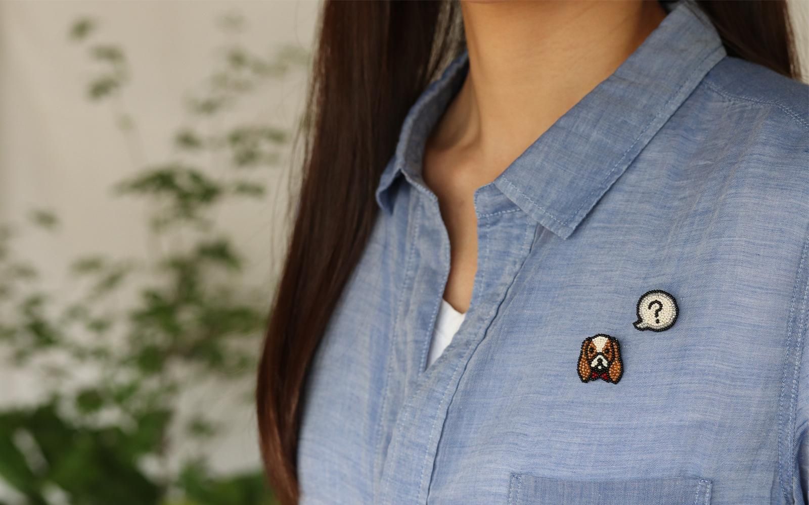 ハテナ PIN - WEB SHOP | maison des perles｜メゾン・デ・ ペルル