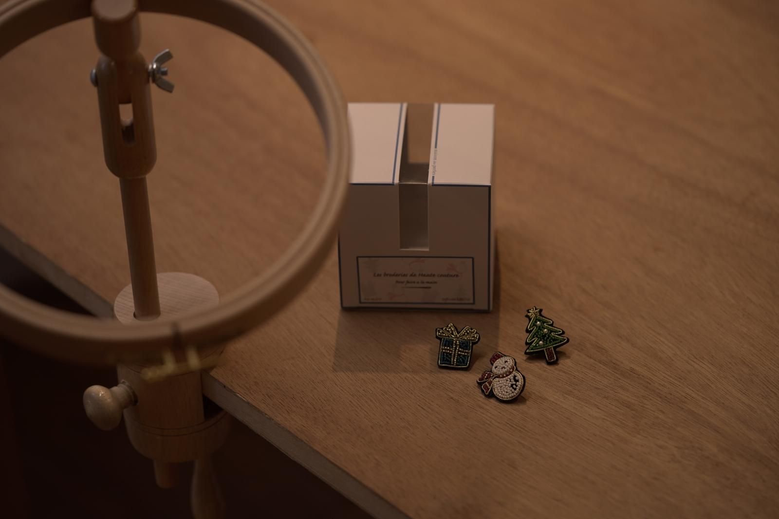 maison des perles｜メゾン・デ・ ペルル　刺繍枠ほか道具⭐︎など maison des perles 15周年イベント 】 本日のオープンアトリエ