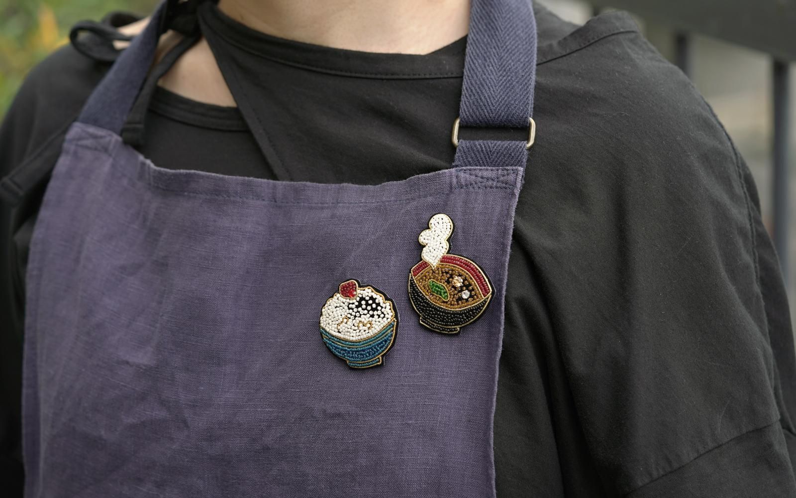 ブローチキット ごはんとお味噌汁 - WEB SHOP | maison des ブローチキット ごはんとお味噌汁 - WEB SHOP | maison des