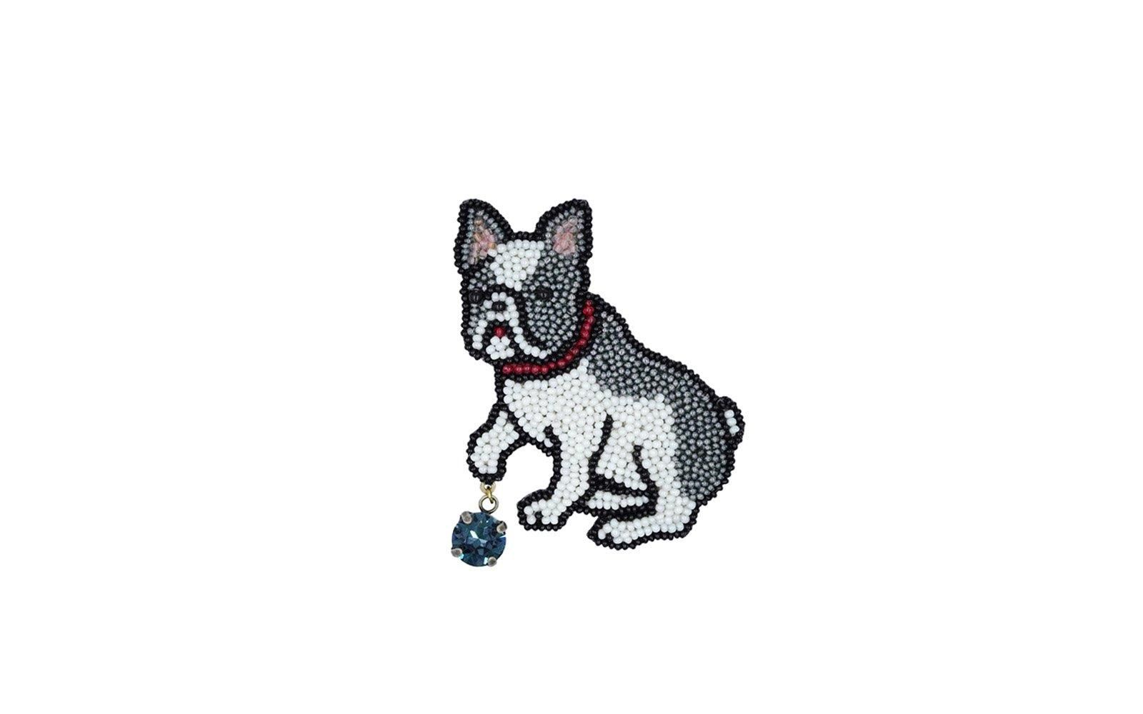 メゾンデペルル　ピンブローチ　フレンチブルドッグ メゾンデペルル ピンブローチ フレンチブルドッグ