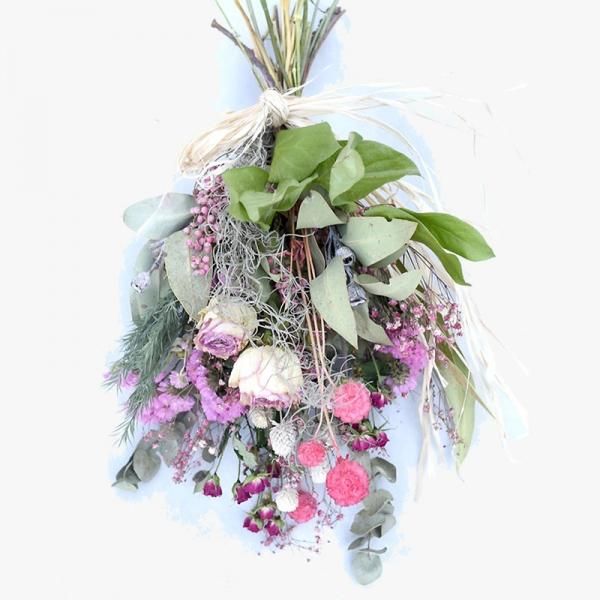 ドライフラワー/ 花束 スワッグ アレンジメント - mermaid+ Flowers