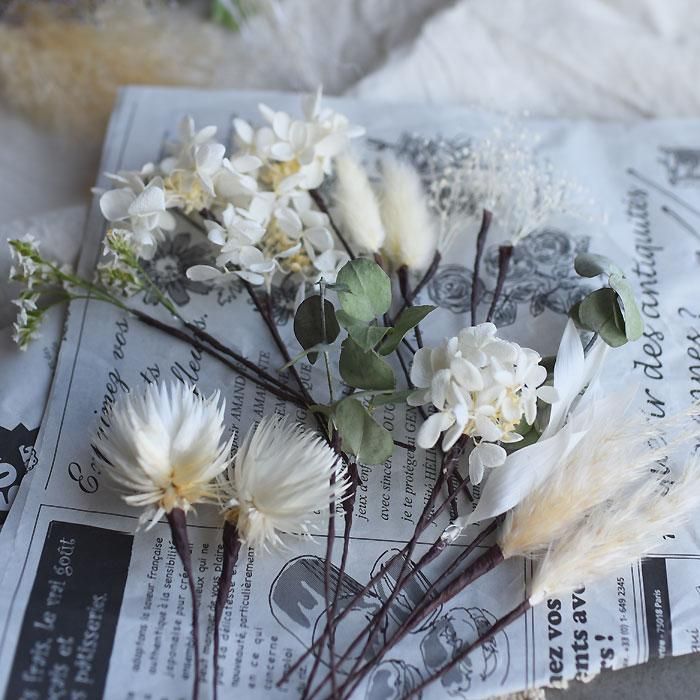 Dried flower head parts -ドライフラワーヘッドパーツ Dried flower head parts -ドライフラワーヘッドパーツ