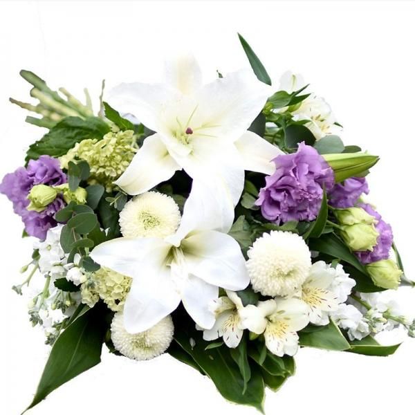 Casablanca And Seasonal Bouquet Mermaid Flowers