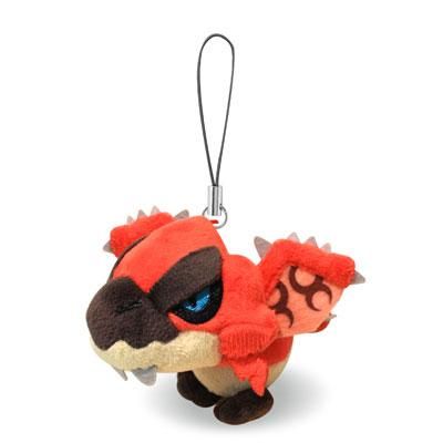 MH4モンスターminiマスコットぬいぐるみ リオレウス - カード MH4モンスターminiマスコットぬいぐるみ リオレウス - カード