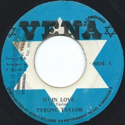 A: So In Love / Tyrone Taylor - レゲエレコードストア NEGRIL