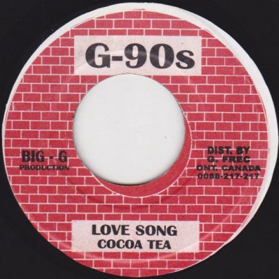 A: Love Song / Cocoa Tea - レゲエレコードストア NEGRIL - 名曲から