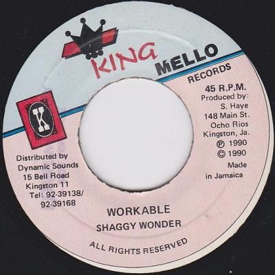 A: Workable / Shaggy Wonder - レゲエレコードストア NEGRIL