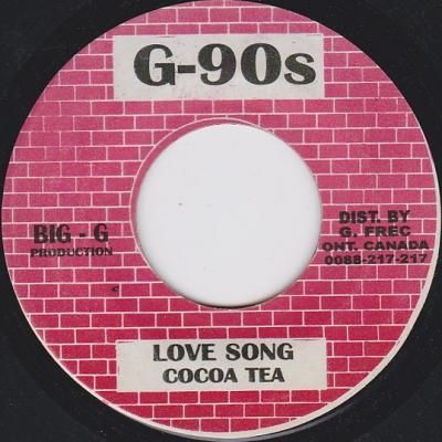 A: Love Song / Cocoa Tea - レゲエレコードストア NEGRIL - 名曲から