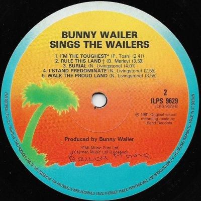 Bunny Wailer – Sings The Wailers 名盤 レゲエ Bunny Wailer Sings The Wailers - Album by Bunny Wailer