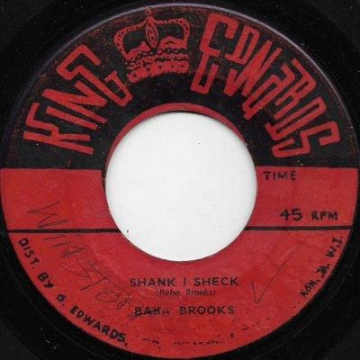 レゲエレコード 7” Baba Brooks やさし Ska Inst オリジナル盤