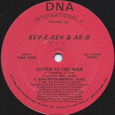 Kev-E-Kev & AK-B - Listen To The Man