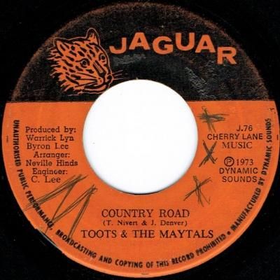 A: Country Road / Toots & The Maytals - レゲエレコードストア