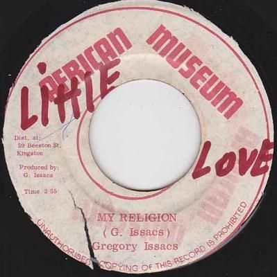 レゲエレコードGregory Isaacs / MY RELIGION