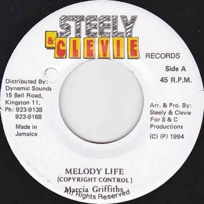 レゲエ Melody Life Marcia Griffiths オリジナル盤 Marcia Griffiths – Melody Life – Vinyl (red print, 7