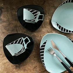 80's ドイツ Rosenthal ローゼンタール Flash Frisco トリオセット