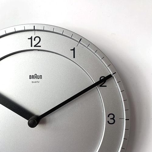 憧れ ドイツ 1987 Braun ウォール ヴィンテージ ABW31 ブラウン社 インテリア時計