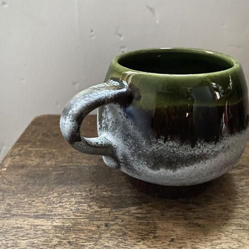 60's Germany “STEULER” Fat Lava Mug Cup ドイツ ファットラヴァ