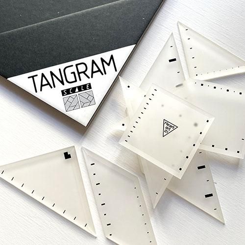 80's Heart art 21 “TANGRAM” Puzzle SCALE ハートアート 粟辻博
