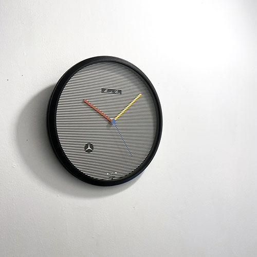 80's 西ドイツ PHILIPS フィリップス 掛け時計 ベンツ ノベルティ