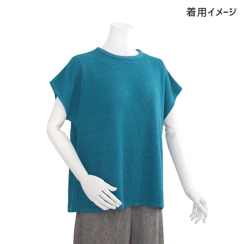 長く使える安心の生地感！】リネン100％ウェールリブ フレンチ