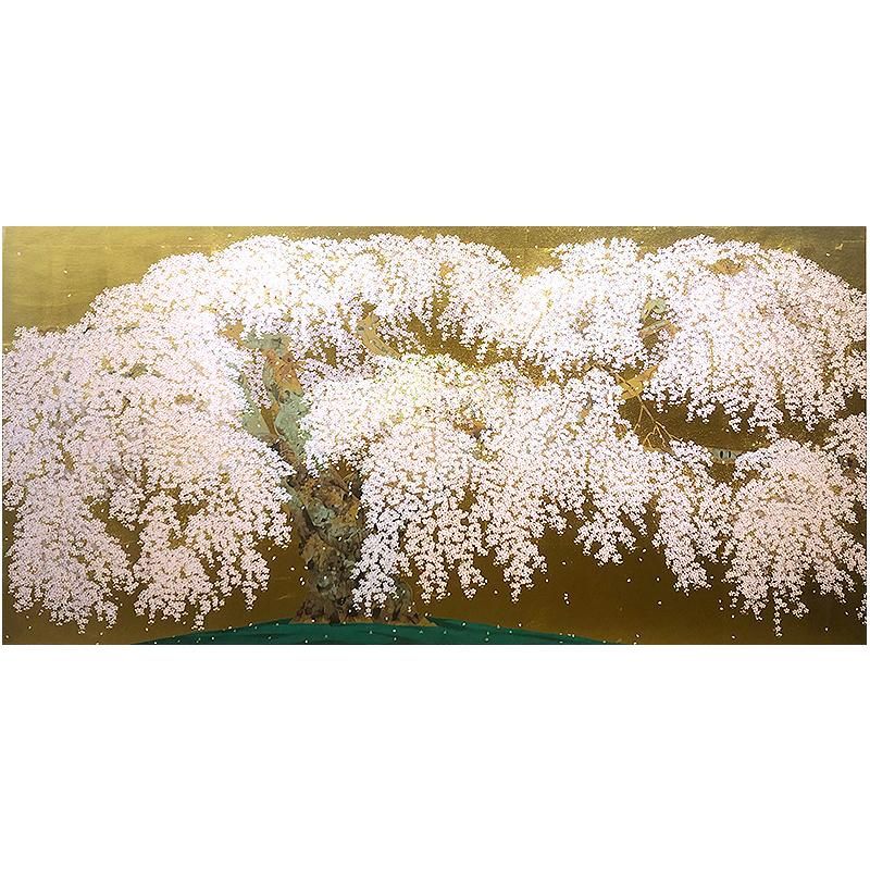 ❣️価格交渉賜ります❣️【新品】　中島千波 神田の大糸桜 Gallery Gen-so-ka 中島千波『神田の大糸桜』など全品卸値特価