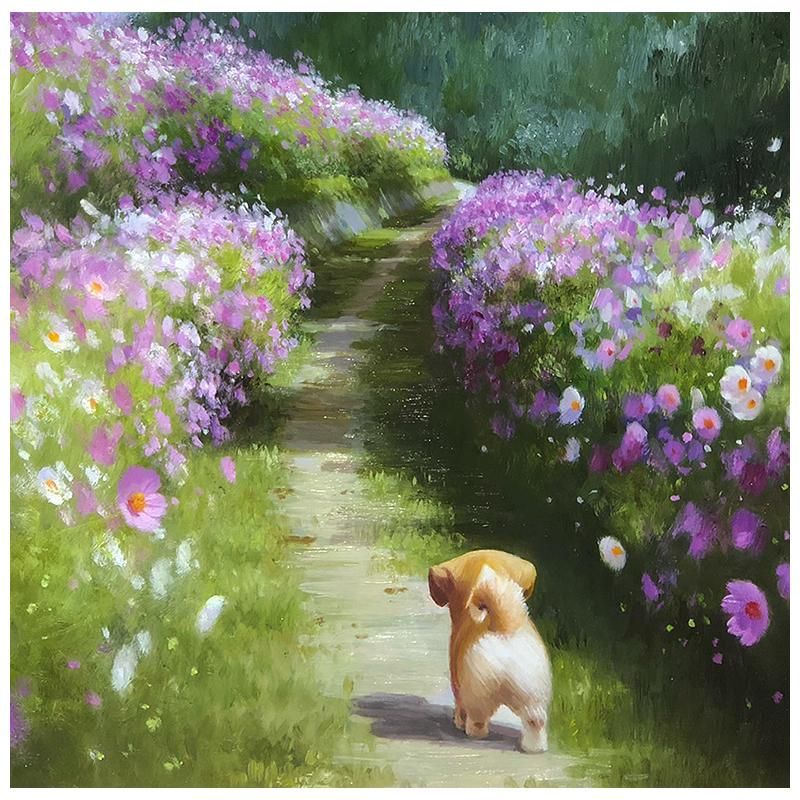 Gallery Gen-so-ka 長岡卓『帰り道』など全品卸値特価 絵画販売