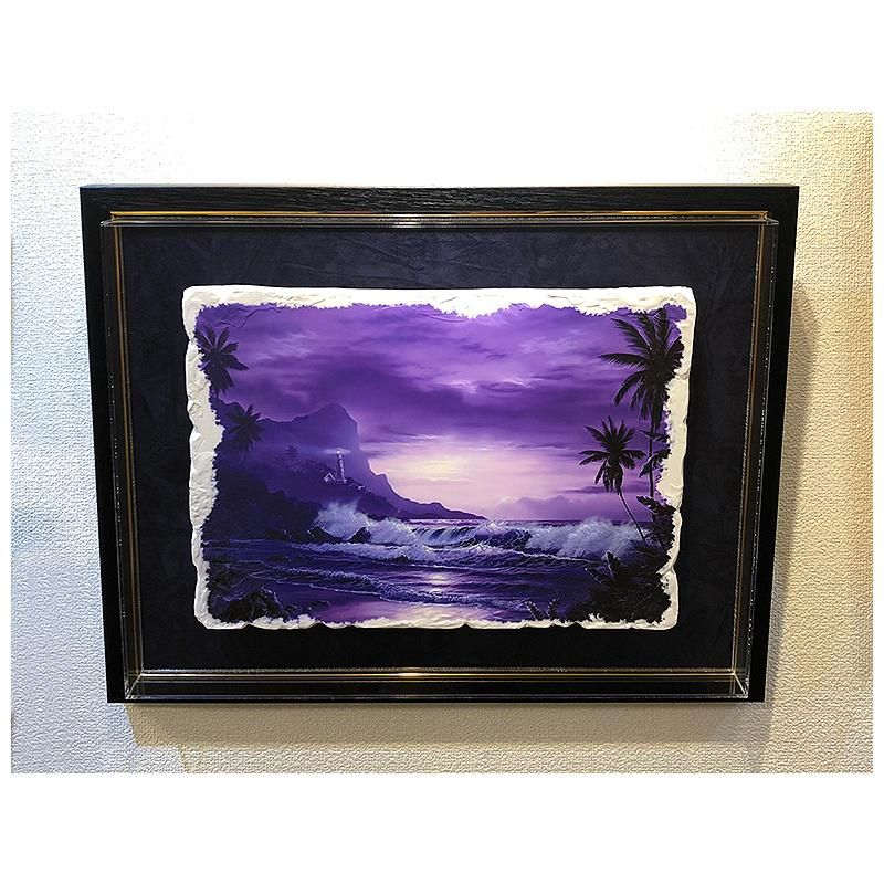 絵画 ラッセン Violet Sunrise | クリスチャン・ラッセン | アート・オブ