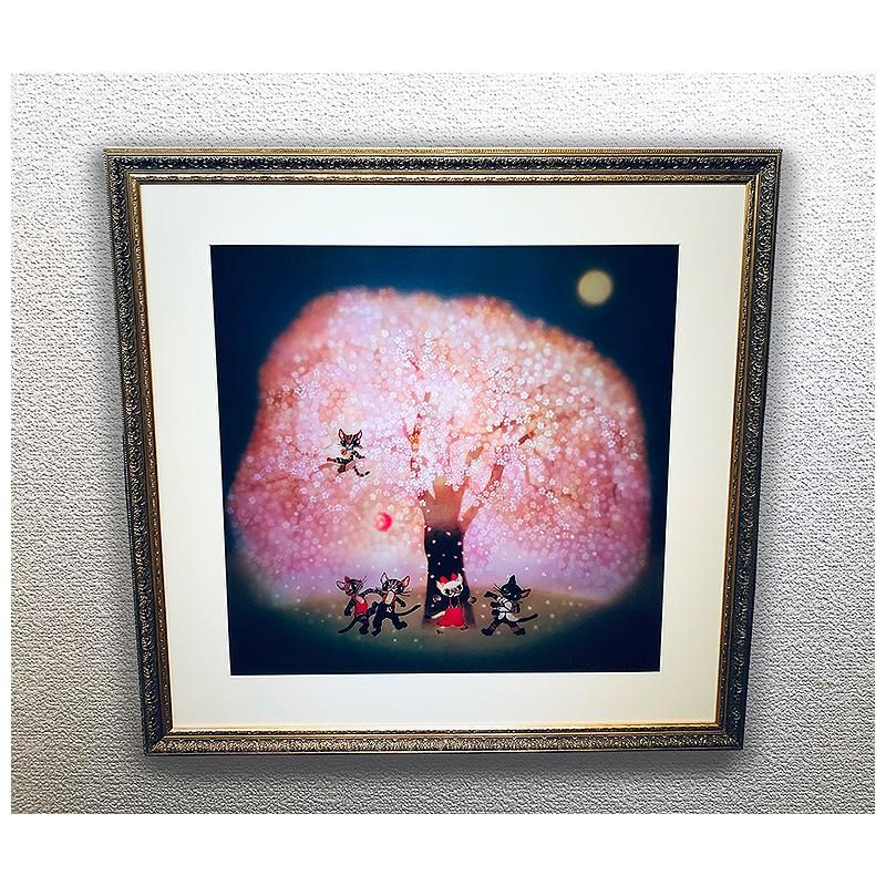 Gallery Gen-so-ka 藤城清治『夜桜』など全品卸値特価 絵画販売 Gallery Gen-so-ka 藤城清治『夜桜』など全品卸値特価 絵画販売