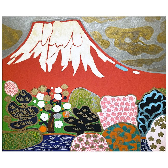 Gallery Gen-so-ka 片岡球子『富士に献花・赤富士』など全品卸値特価