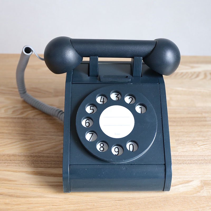 送料無料 Kiko Telephone Black キコ テレフォン ブラック 木のおもちゃ Filt St フィルトエスティ 雑貨 キッズ ギフトの通販