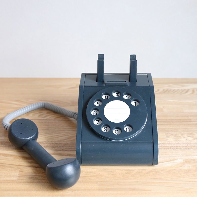 送料無料 Kiko Telephone Black キコ テレフォン ブラック 木のおもちゃ Filt St フィルトエスティ 雑貨 キッズ ギフトの通販