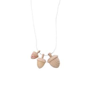 Kiko Dongri B キコ ドングリ ピンク ゴールド こま ペンダント 木のおもちゃ フィルトエスティ 家具 雑貨 ベビー キッズ ギフトの通販