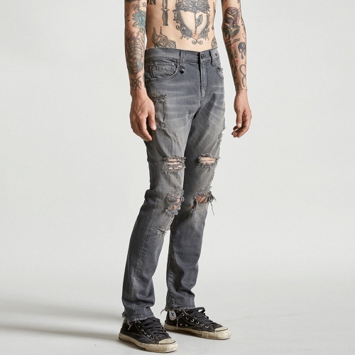 R13(アールサーティーン)商品ページ - Skate Denim - Shredded R13(アールサーティーン)商品ページ - Skate Denim - Shredded