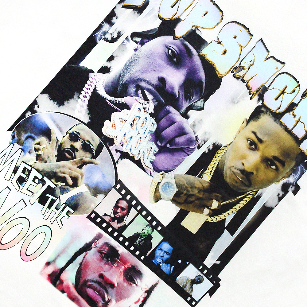 HOMAGE TEES(オマージュ ティーズ)商品ページ - Pop Smoke Tee