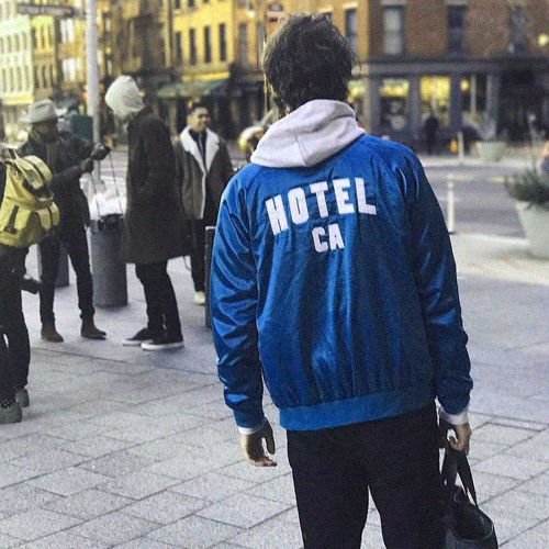 HOTEL 1171(ホテル 1171)商品ページ - Hotel CA Satin Jacket - Royal-Blue -  VENTURER(ベンチュラー)