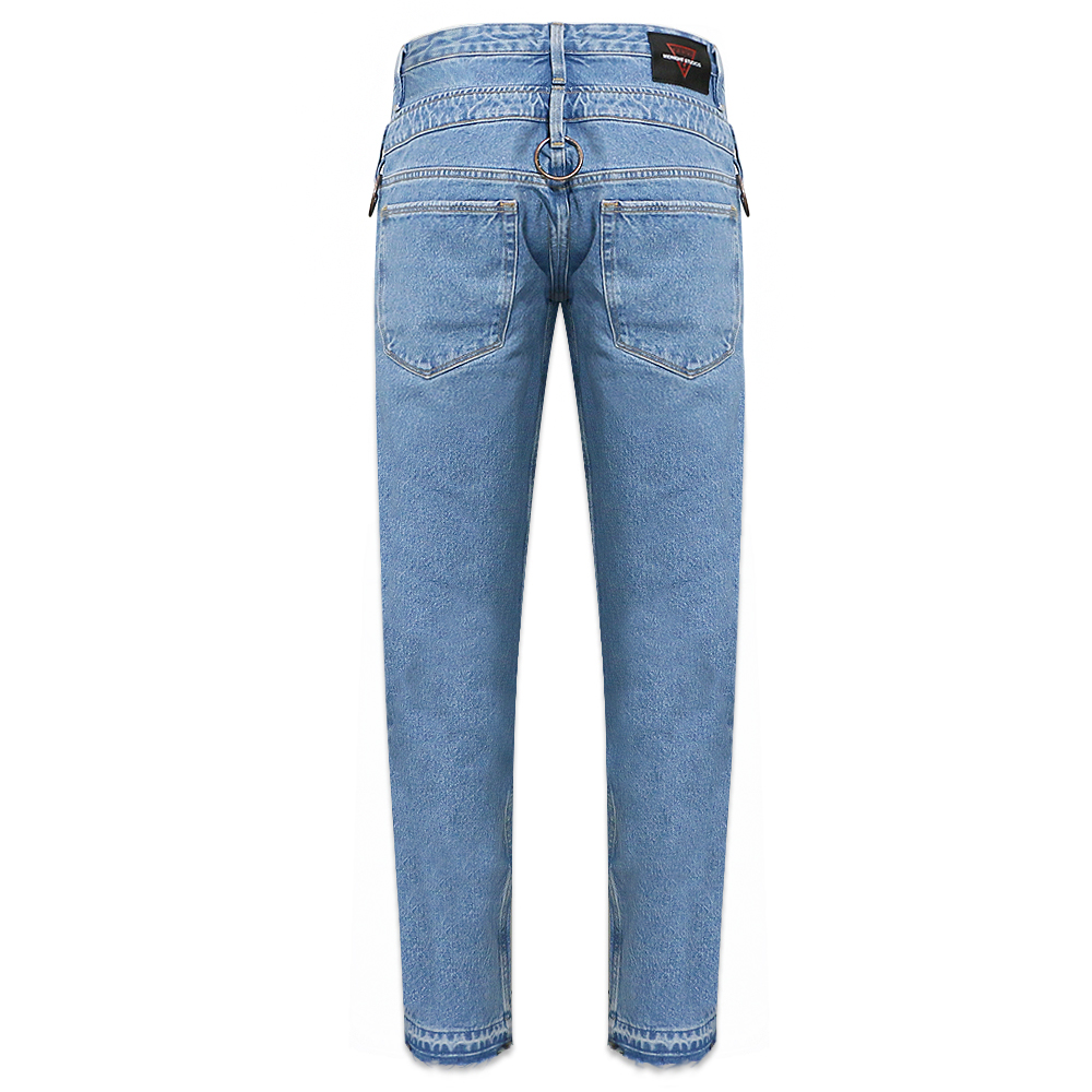 MIDNIGHT STUDIOS Double Waisted デニムパンツ