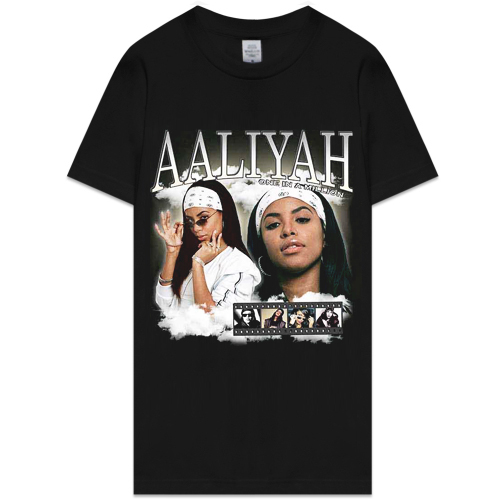 HOMAGE TEES(オマージュ ティーズ)商品ページ - Aaliyah Tee - Black