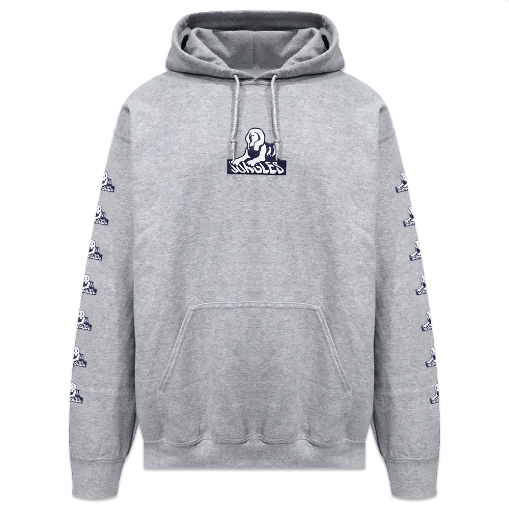 JUNGLES(ジャングルズ)商品ページ - Sphinx Logo Hoodie - Gray / Navy - VENTURER(ベンチュラー)