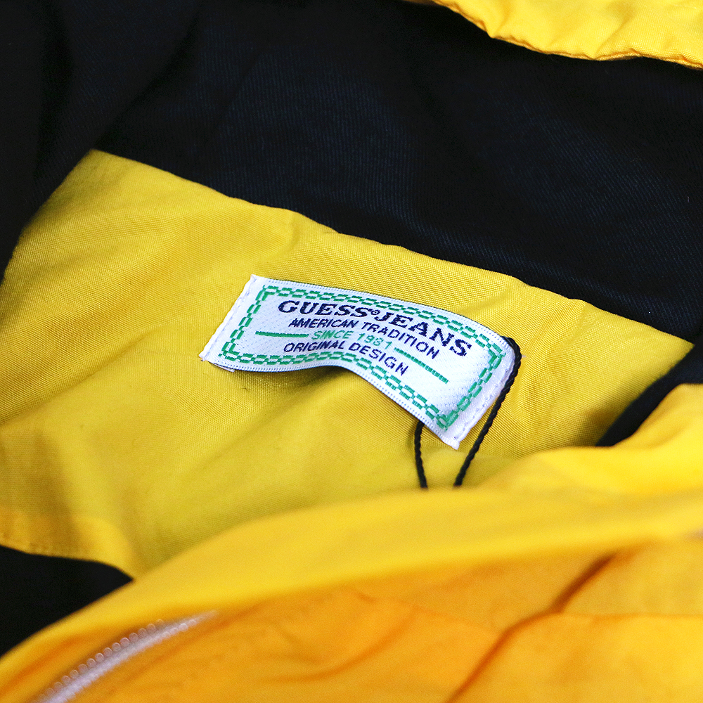 GUESS GREEN LABEL(ゲス グリーン レーベル)商品ページ - Guess Anorak Jacket - Yellow -  VENTURER(ベンチュラー)