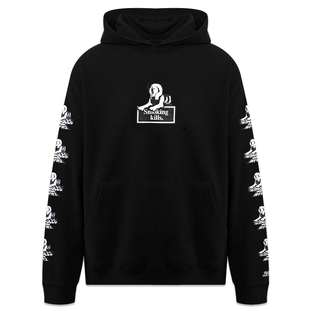 JUNGLES(ジャングルズ)商品ページ - Smoking Kills Hoodie - Black - VENTURER(ベンチュラー)