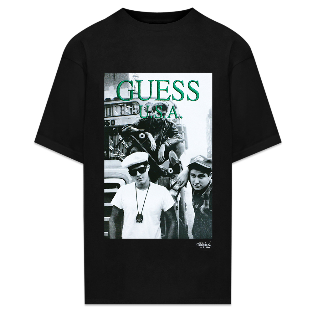 Tシャツ/カットソー(七分/長袖)GUESS GREEN LABEL ロンＴ（着用感LL）