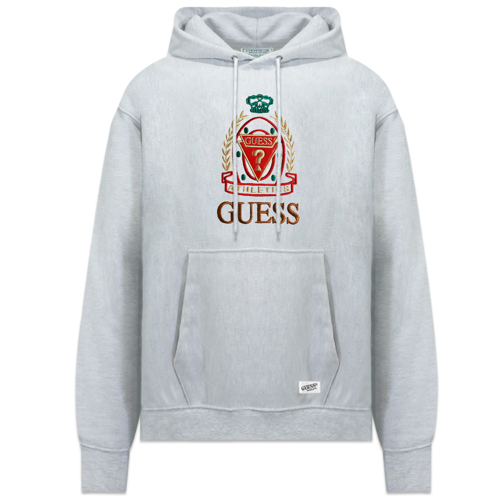 grey guess hoodie
