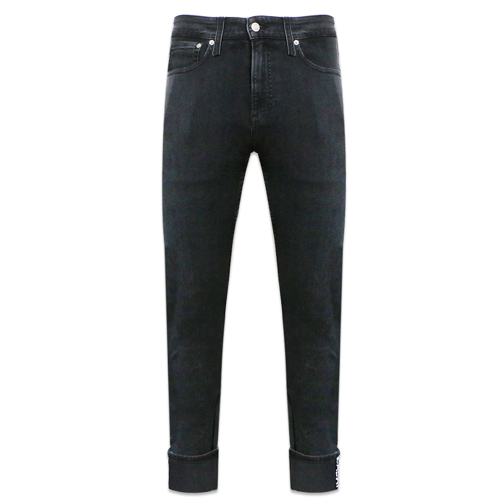 CALVIN KLEIN JEANS (カルバンクラインジーンズ)商品ページ - Skinny Logo Tape Denim - Black -  VENTURER(ベンチュラー)