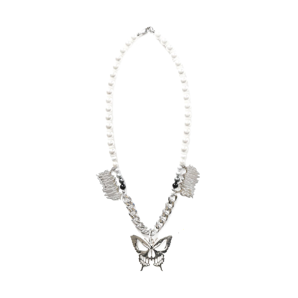 SALUTE(サルーテ)商品ページ - Butterfly Necklace - Silver 